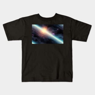 Seamless Stellar Cosmos Texture Patterns IV Kids T-Shirt